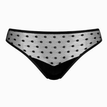 Lisca Retro Dots Noir Slip