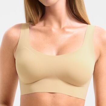 Lisca My Silhouette Warm Taupe Soutien-Gorge sans Armatures en Dentelle