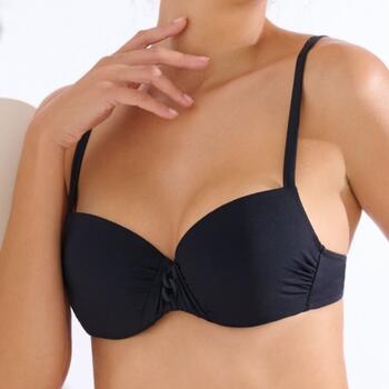 Maillots de bain Lisca Palma Noir Haut de Bikini Préformé