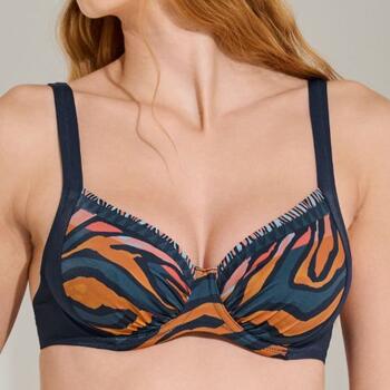 Maillots de bain Lisca Tanzania Bleu Soutien-Gorge Bikini Corbeille