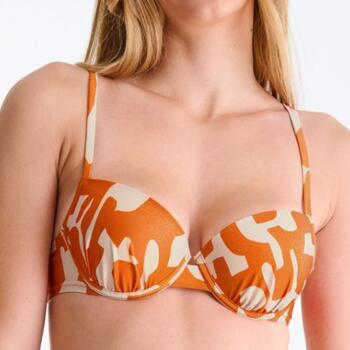 Maillots de bain Lisca Aswan Orange Haut de Bikini Préformé