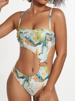 Maillots de bain Lisca Indonesia Vert Olive Maillot de Bain
