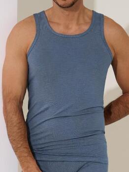 Lisca Heren Zeus Bleu Singlet pour Hommes