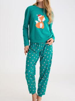 Lisca Nachtmode Foxy Vert Pyjama