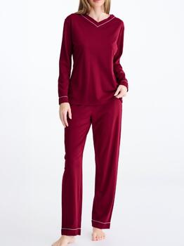 Lisca Nachtmode Tara Rouge Pyjama