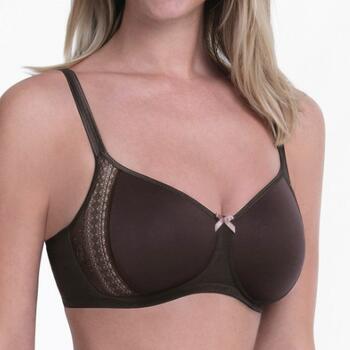 Rosa Faia Fleur Chocolate Soutien-gorge sans forme