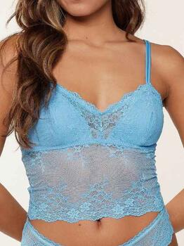 LingaDore Quotidien Basic Blue Soutien-Gorge sans Armatures en Dentelle