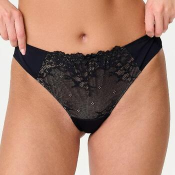 LingaDore Quotidien Basic Noir/Poudre Culotte String