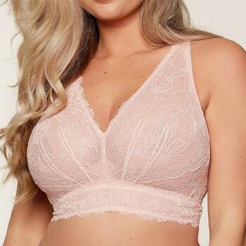 LingaDore Quotidien Basic Powder Soutien-Gorge sans Armatures en Dentelle