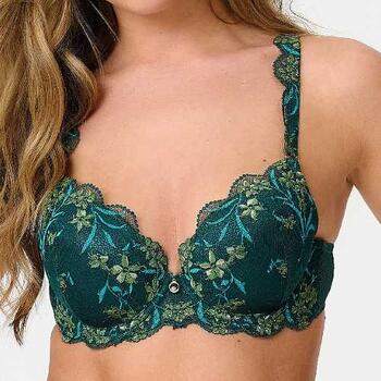 LingaDore Pine Green Lace Pine Green Soutien-Gorge Push Up
