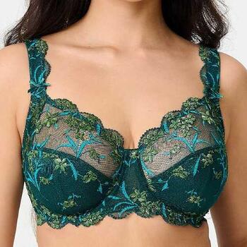 LingaDore Pine Green Lace Pine Green Soutien-gorge sans forme