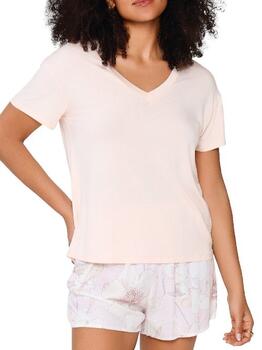 LingaDore Night 8408 Abricot/Print Shortama