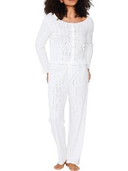 LingaDore Night 8403 Blanc cassé Pyjama