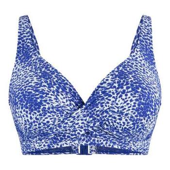Plage de LingaDore 7709 Blanc/Bleu Soutien-Gorge Bikini Corbeille