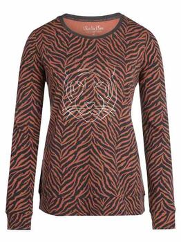 Charlie Choe Wild Nights Brun/Imprimé Chemise de nuit