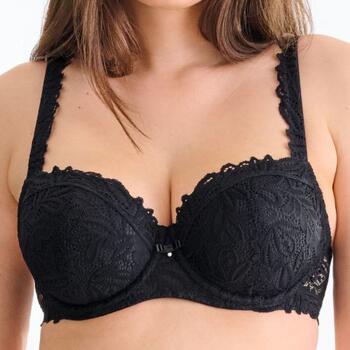 Lisca Tiara Noir Soutien-Gorge Rembourré