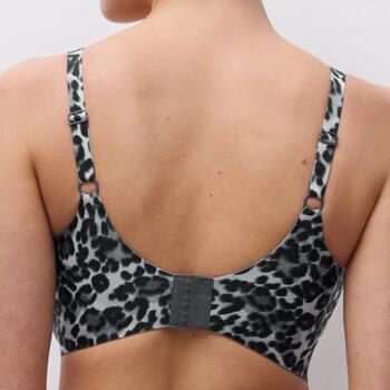 Chantelle SoftStretch Leopard Soutien-Gorge sans Armatures en Dentelle