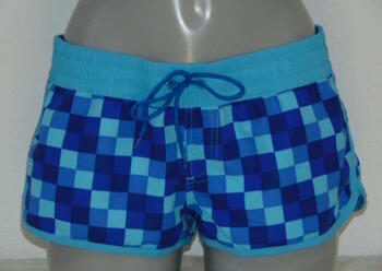 SHIWI AFTER BEACH CHECKERED Blue Board Short