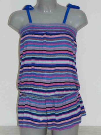 SHIWI AFTER BEACH PIXIE Blue/Pink Dress