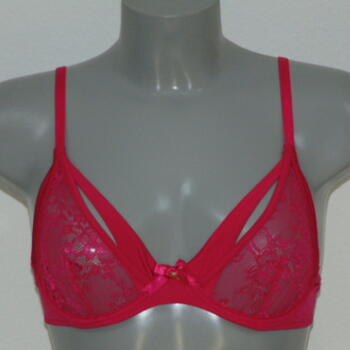 SAPPH SUPER SEXY KIM Raspberry Lace Soft-Cup bh