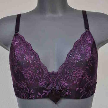 EVA IN THE MOOD FOR LACE Purple wireless  Bralette