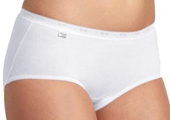 Sloggi Basic Midi slip wit 3pack + 1 gratis