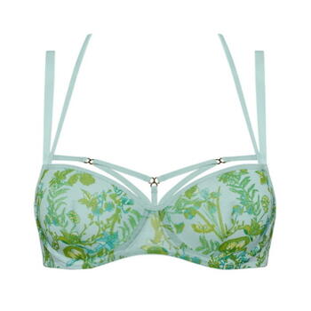 MARLIES DEKKERS JARDIN DES HERBES Green/Blue Balconette bh