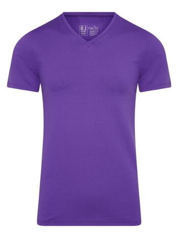 RJ BODYWEAR PURE COLOR Men T-shirt Paars