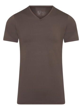 RJ BODYWEAR PURE COLOR Men T-shirt Bruin