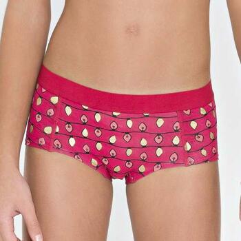 BOOBS & BLOOMERS BENTHE Pink/Print meiden short