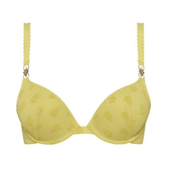 MARLIES DEKKERS SOIF DE VIVRE Canary Yellow Push - Up bh
