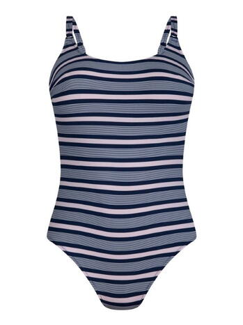ROSA FAIA BEACH ESTELLE Marine/Pink Badpak