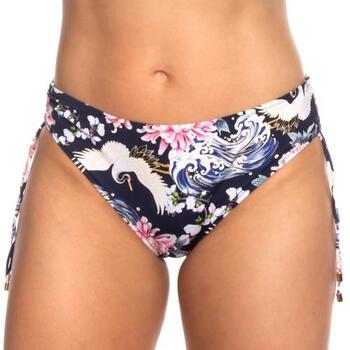 ROSA FAIA BEACH LORIE Marineblauw/Print Bikini broekje