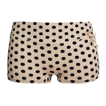 Gianvaglia POLKADOT Beige Dames short