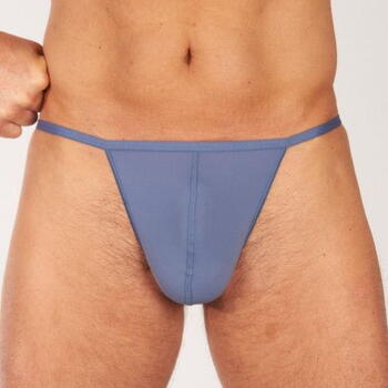 HOM PLUME Midblue G-String 