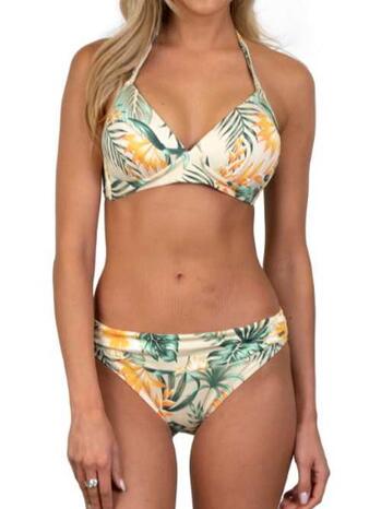 Bomain Ibiza Geel Halter Bikini