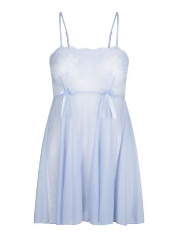 LINGADORE NIGHT HEATHER BLUE Light Blue Babydoll