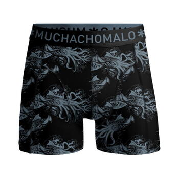 MUCHACHOMALO BOYS CALAMARI Black/Blue Print Boxershort [39]