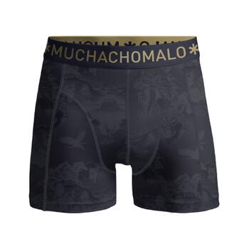 MUCHACHOMALO BOYS BEAR Marine/Print Boxershort [41]