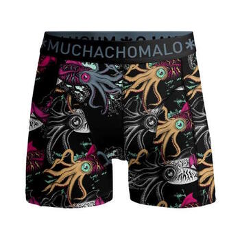 MUCHACHOMALO CALAMARI Black/Print Boxershort [107]