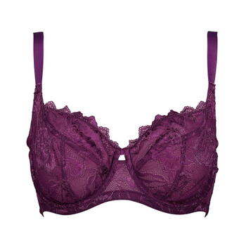 AFTER EDEN D CUP & UP ANNA Aubergine Soft cup bh