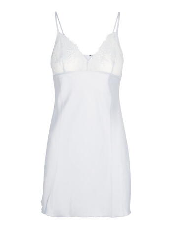 LINGADORE NIGHT HEATHER BLUE White Slipdress