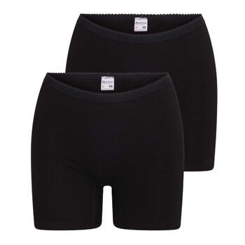 BEEREN ONDERGOED SOFTLY Dames Long Short Zwart 2-Pack 25