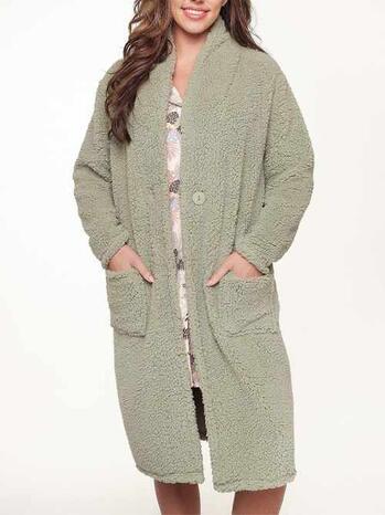 LINGADORE NIGHT FLUFFY Fleece vest Green