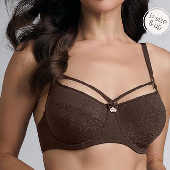 MARLIES DEKKERS SPACE ODYSSEY Shimmering Dark Brown Soft cup BH