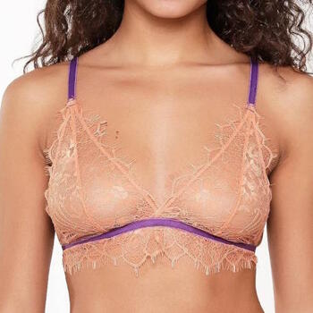LINGADORE PURE MAGIC  Purple/Caramel Triangle Bralette