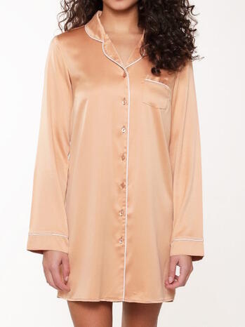 LINGADORE GOLDEN SPARKLE Sand Pyjama Dress