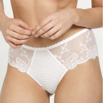 LOUISA BRACQ ELISE White Lace Shorty