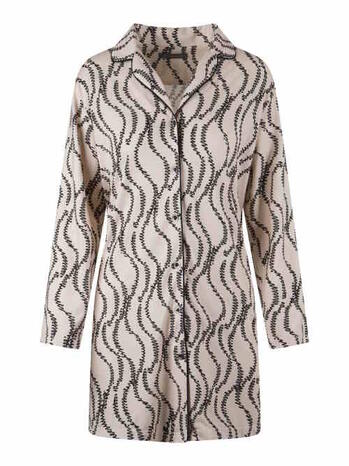 LINGADORE NIGHT SMOKE White/Print Nachthemd