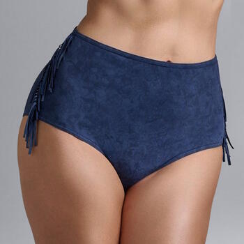 MARLIES DELLERS BADMODE ALABAMA SWING High Waist Bikini Broekje Deep Blue